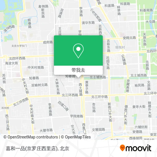 嘉和一品(京罗庄西里店)地图