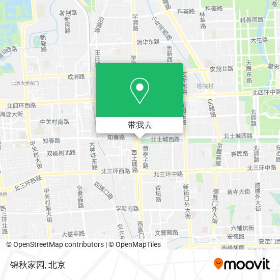 锦秋家园地图