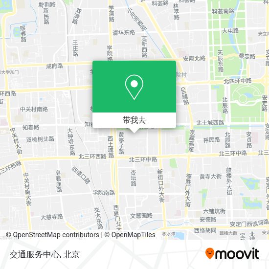 交通服务中心地图