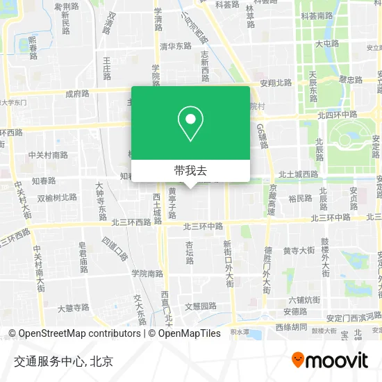 交通服务中心地图