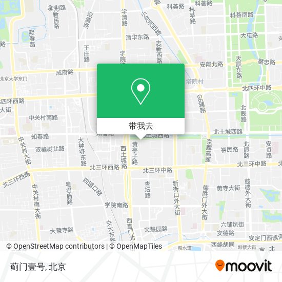 蓟门壹号地图
