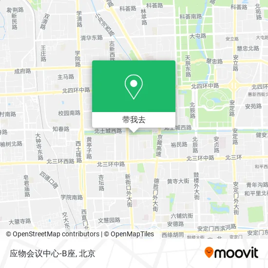 应物会议中心-B座地图