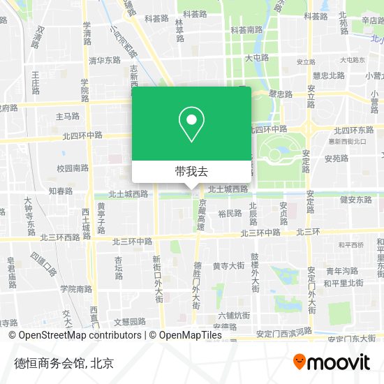 德恒商务会馆地图