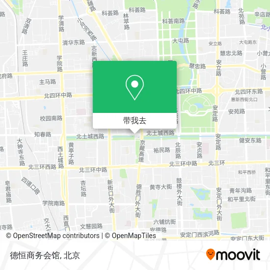 德恒商务会馆地图
