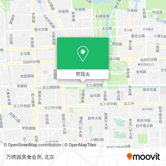 万绣园美食会所地图