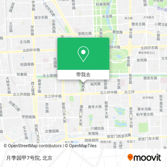 月季园甲7号院地图