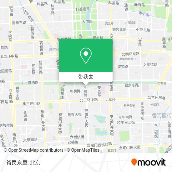 裕民东里地图