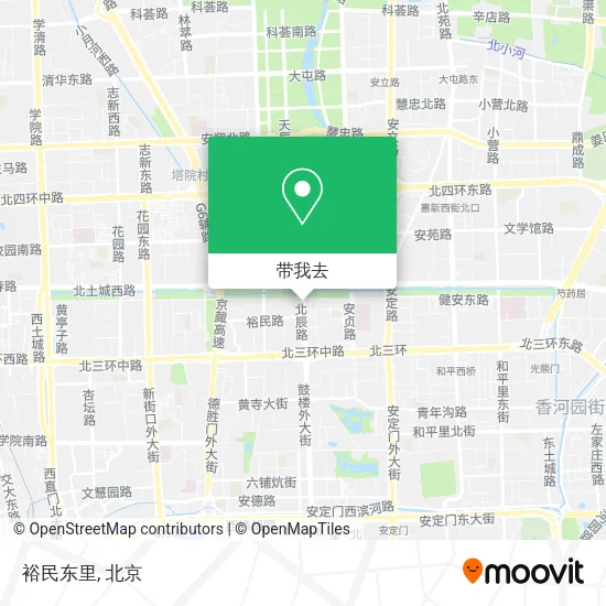 裕民东里地图