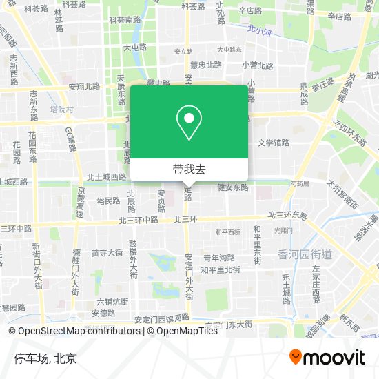 停车场地图