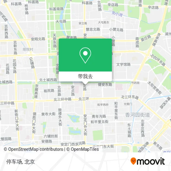 停车场地图