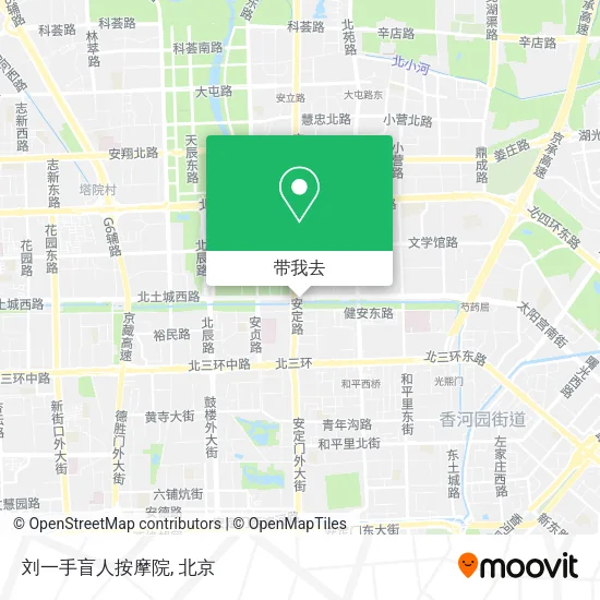 刘一手盲人按摩院地图