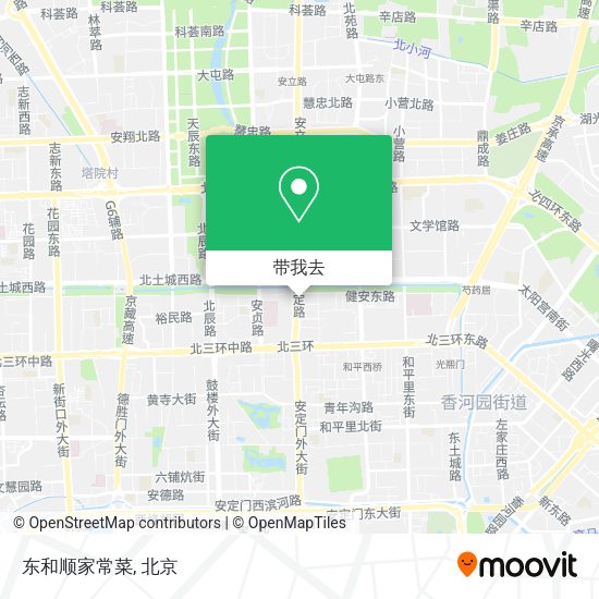 东和顺家常菜地图