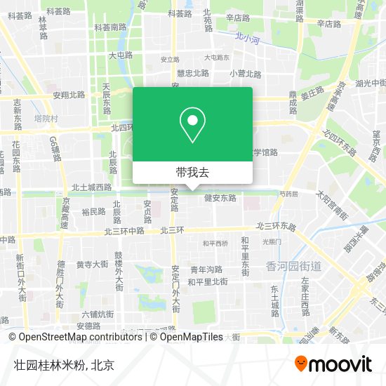 壮园桂林米粉地图