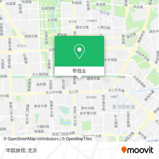 华园旅馆地图
