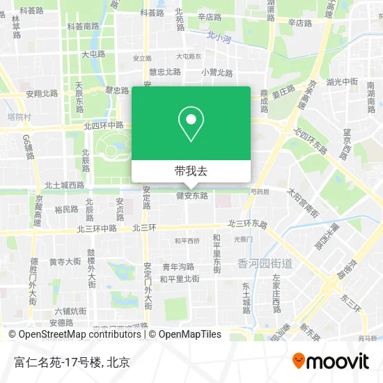 富仁名苑-17号楼地图