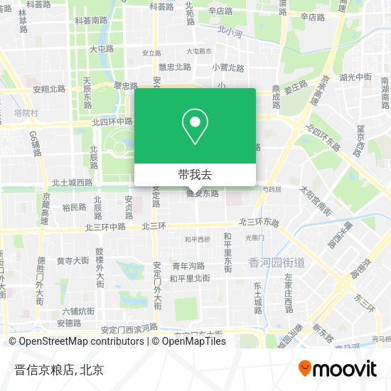 晋信京粮店地图