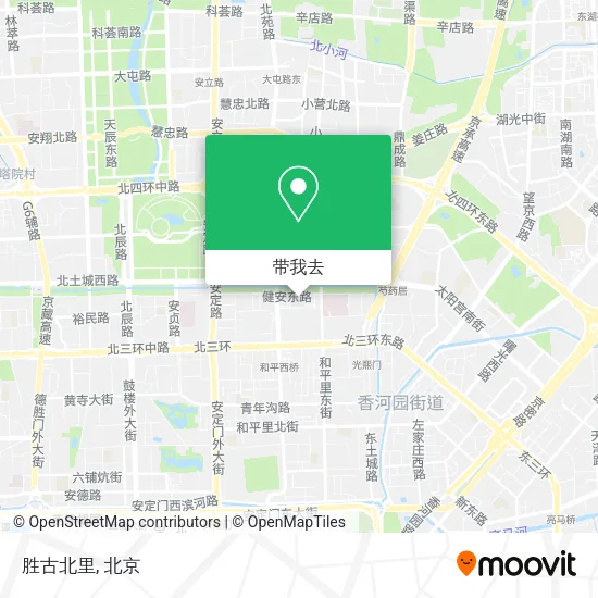 胜古北里地图