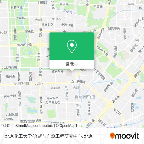 北京化工大学-诊断与自愈工程研究中心地图