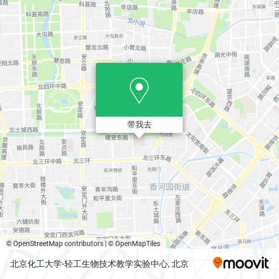北京化工大学-轻工生物技术教学实验中心地图