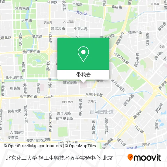 北京化工大学-轻工生物技术教学实验中心地图