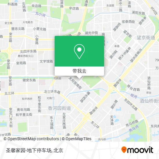 圣馨家园-地下停车场地图