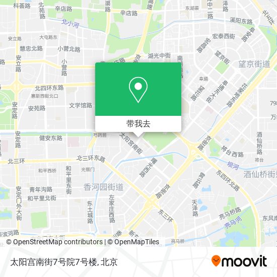 太阳宫南街7号院7号楼地图