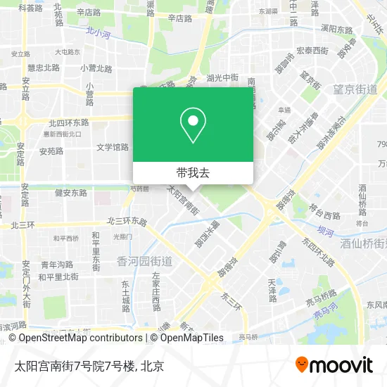 太阳宫南街7号院7号楼地图