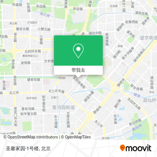 圣馨家园-1号楼地图