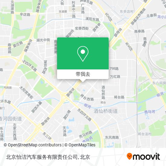 北京怡洁汽车服务有限责任公司地图