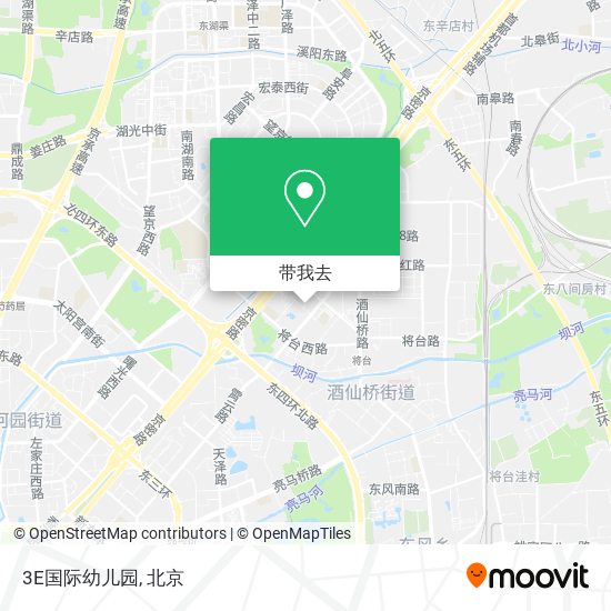 3E国际幼儿园地图