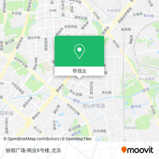丽都广场-商业5号楼地图