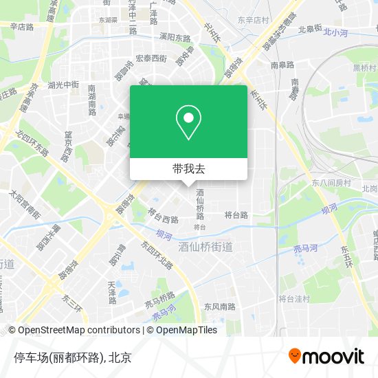 停车场(丽都环路)地图