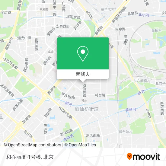 和乔丽晶-1号楼地图