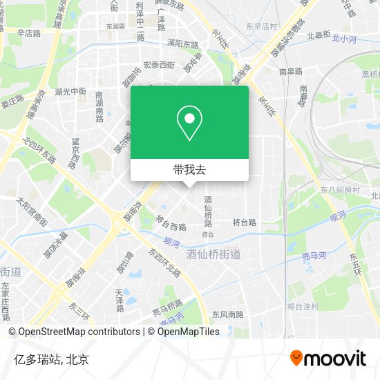 亿多瑞站地图