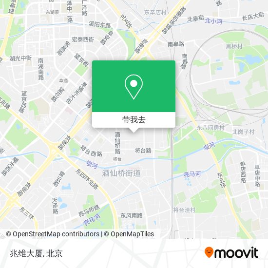 兆维大厦地图