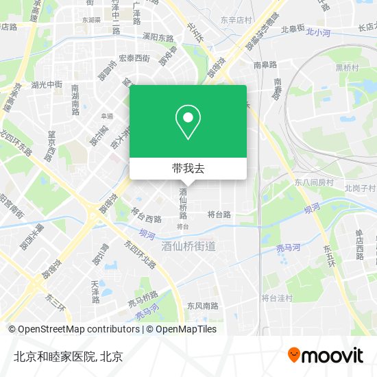 北京和睦家医院地图