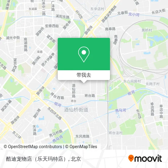 酷迪宠物店（乐天玛特店）地图