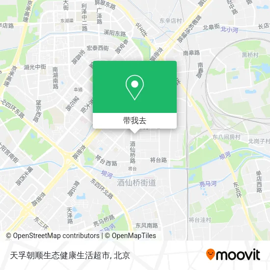 天孚朝顺生态健康生活超市地图