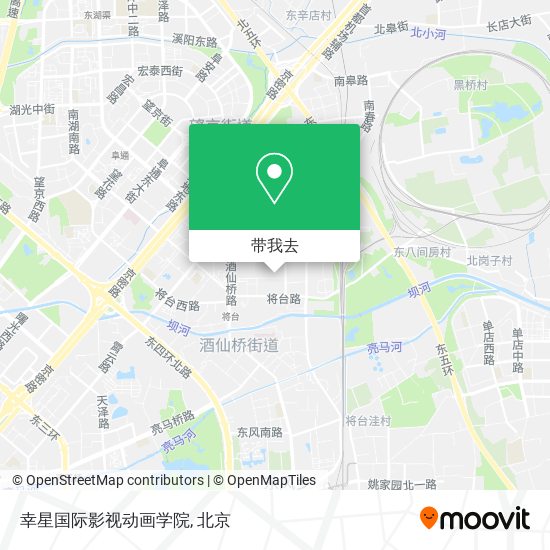 幸星国际影视动画学院地图