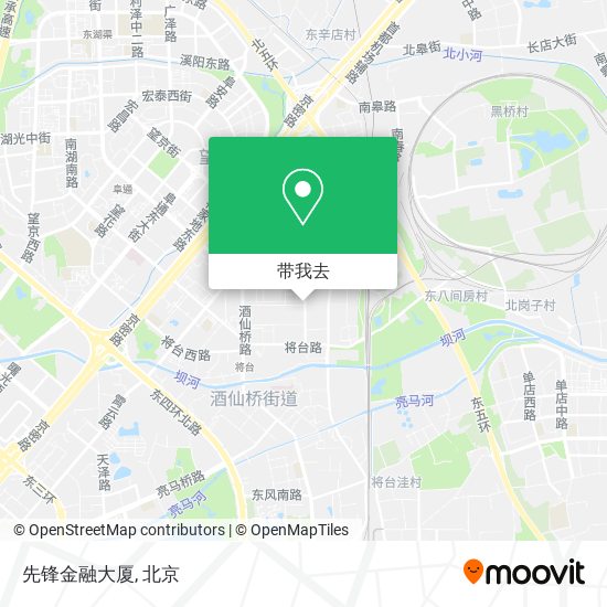 先锋金融大厦地图