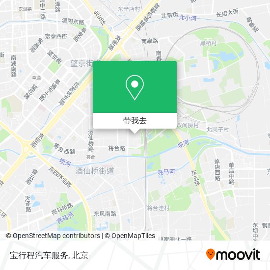 宝行程汽车服务地图