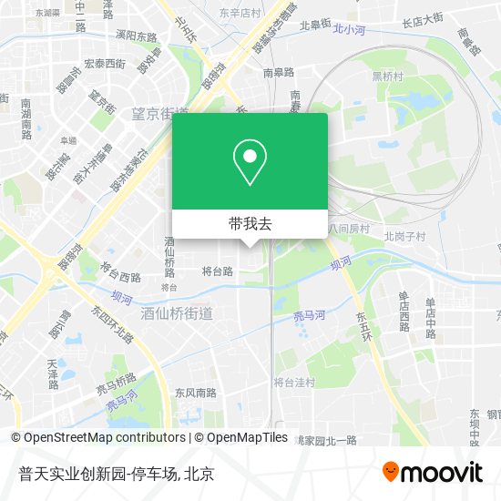 普天实业创新园-停车场地图