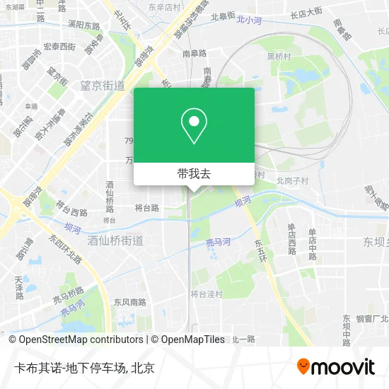 卡布其诺-地下停车场地图