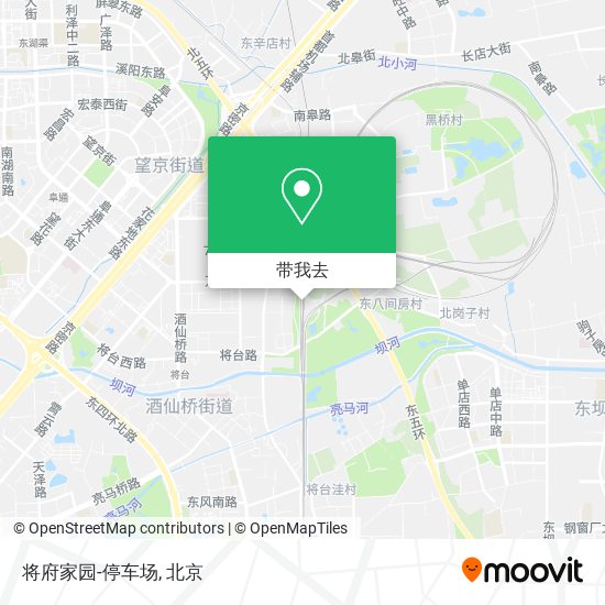 将府家园-停车场地图