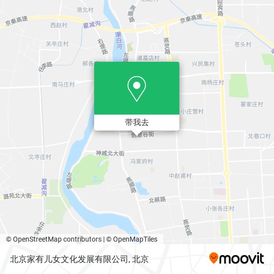 北京家有儿女文化发展有限公司地图