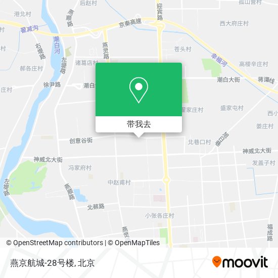 燕京航城-28号楼地图