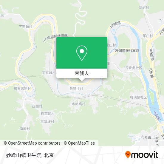 妙峰山镇卫生院地图