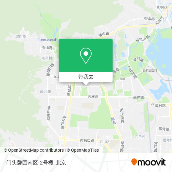 门头馨园南区-2号楼地图