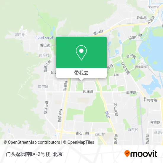 门头馨园南区-2号楼地图