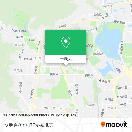 永泰·自在香山77号楼地图